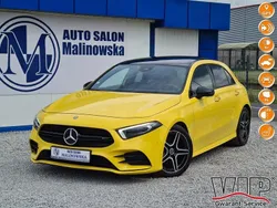 Żółty Używany 2019 Mercedes A200 AMG Hatchback | 99 900 zł