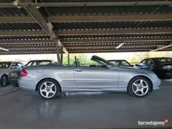 Niebieski Używany 2004 Mercedes CLK500 Kabriolet | 62 000 zł
