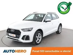 Niebieski Używany 2021 Audi Q5 S-Line SUV | 146 900 zł (Super Cena)