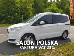 Biały Używany 2016 Ford Tourneo Courier Minivan | 22 900 zł