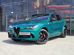 Lakier specjalny zielony montreal green Nowe 2025 Alfa Romeo Stelvio Quadrifoglio SUV | 455 900 zł