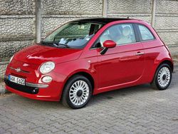 Bordowy (metalik) Używany 2009 Fiat 500 Hatchback | 23 900 zł (Dość drogi)