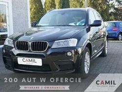 Czarny Używany 2013 BMW X3 SUV | 59 000 zł (Dość drogi)
