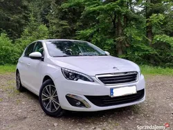 Biały Używany 2016 Peugeot 308 Hatchback | 30 000 zł (Uczciwa cena)