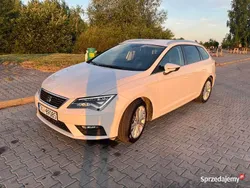 Biały Używany 2018 Seat Leon Kombi | 50 900 zł (Uczciwa cena)