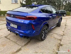 Niebieski Używany 2021 BMW X6 M SUV | 348 000 zł