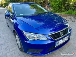 Niebieski Używany 2018 Seat Leon Kombi | 35 900 zł (Dobra cena)