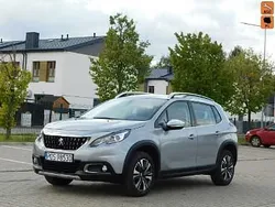 Szary (metalik) Używany 2018 Peugeot 2008 SUV | 31 980 zł