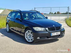Czarny Używany 2007 BMW 320 Kombi | 12 999 zł (Dobra cena)