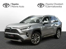 Srebrny Używany 2021 Toyota RAV4 Hybrid Executive SUV | 149 900 zł (Uczciwa cena)