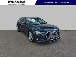 Niebieski Używany 2021 Audi A6 Sport Kombi | 128 900 zł (Uczciwa cena)