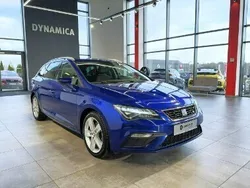 Niebieski Używany 2018 Seat Leon ST FR Kombi | 62 900 zł