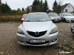 Srebrny (metalik) Używany 2005 Mazda 3 Hatchback | 2199 zł
