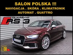 Bordowy (metalik) Używany 2018 Audi RS3 Hatchback | 133 333 zł