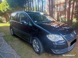 Czarny Używany 2008 VW Touran Minivan | 16 500 zł (Uczciwa cena)