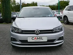 Srebrny (metalik) Używany 2021 VW Polo Hatchback | 53 600 zł