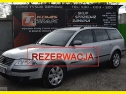 Inny kolor Używany 2003 VW Passat Sedan/Limuzyna | 5500 zł (Uczciwa cena)