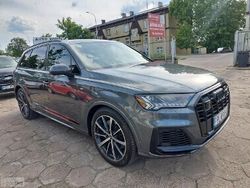 Szary Używany 2021 Audi Q7 SUV | 275 000 zł