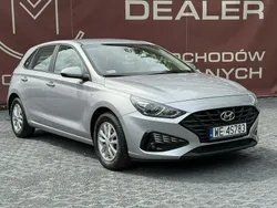 Srebrny (metalik) Używany 2021 Hyundai i30 Hatchback | 54 800 zł (Uczciwa cena)
