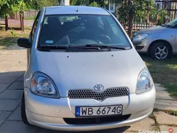 Srebrny Używany 2002 Toyota Yaris Hatchback | 3000 zł (Dobra cena)