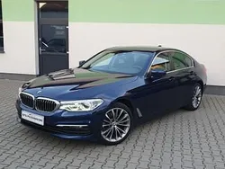 Niebieski Używany 2020 BMW 520 Sport Line Sedan/Limuzyna | 99 999 zł