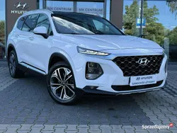 Biały Używany 2019 Hyundai Santa Fe SUV | 114 900 zł (Uczciwa cena)
