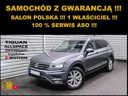 Szary (metalik) Używany 2019 VW Tiguan Allspace SUV | 109 888 zł (Dobra cena)