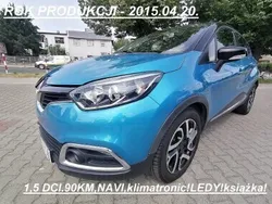 Niebieski Używany 2015 Renault Captur SUV | 32 999 zł (Uczciwa cena)