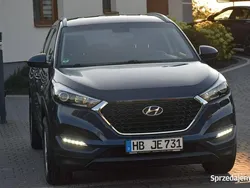 Niebieski ciemny (metalik) Używany 2018 Hyundai Tucson SUV | 64 900 zł (Dobra cena)