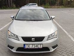 Srebrny Używany 2014 Seat Leon ST Kombi | 34 600 zł