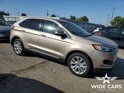 Beżowy (metalik) Używany 2021 Ford Edge Titanium SUV | 63 500 zł