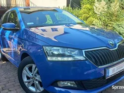 Niebieski Używany 2022 Skoda Fabia Kombi | 29 187 zł (Super Cena)