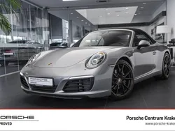Gt silver metallic Używany 2018 Porsche 911 Carrera Kabriolet | 548 000 zł