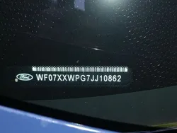 Niebieski Używany 2018 Ford Transit Kombi | 62 000 zł
