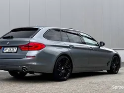 Grafitowy Używany 2018 BMW 530 Luxury Line Kombi | 94 990 zł