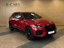 Bordowy (metalik) Używany 2021 Jaguar F-Pace SUV | 164 300 zł (Drogi)