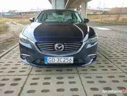 Niebieski ciemny (metalik) Używany 2017 Mazda 6 Touring Sedan/Limuzyna | 67 000 zł (Dość drogi)