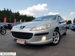 Srebrny Używany 2008 Peugeot 407 Premium Kombi | 18 500 zł