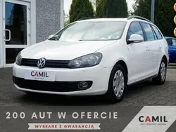 Biały Używany 2011 VW Golf VI Kombi | 18 600 zł