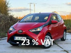 Czerwony (metalik) Używany 2021 Toyota Aygo Hatchback | 34 900 zł (Uczciwa cena)