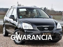 Czarny (metalik) Używany 2012 Kia Carens 2 Minivan | 18 999 zł (Dobra cena)