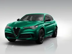 Lakier specjalny zielony montreal green Nowe 2025 Alfa Romeo Stelvio Quadrifoglio SUV | 466 044 zł