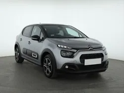 Szary Używany 2022 Citroën C3 PureTech Hatchback | 54 999 zł (Uczciwa cena)