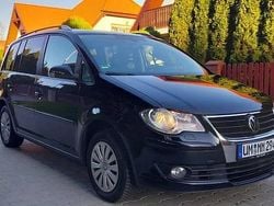 Czarny Używany 2009 VW Touran Minivan | 15 900 zł (Dobra cena)