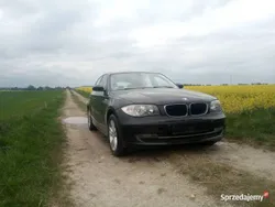 Czarny Używany 2007 BMW 116 Hatchback | 10 000 zł (Dobra cena)