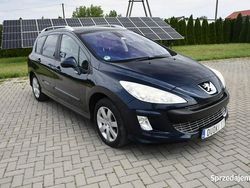 Niebieski Używany 2009 Peugeot 308 SW Kombi | 13 900 zł