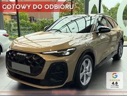 Złoty Nowe 2025 Audi Q5 Sportback Ambiente SUV | 309 900 zł (Uczciwa cena)