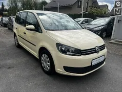 Beżowy Używany 2014 VW Touran Minivan | 32 500 zł (Dość drogi)