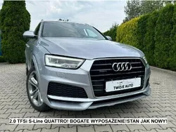 Srebrny Używany 2018 Audi Q3 S-Line SUV | 86 800 zł (Uczciwa cena)
