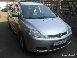 Srebrny Używany 2007 Mazda 5 Minivan | 13 900 zł (Uczciwa cena)